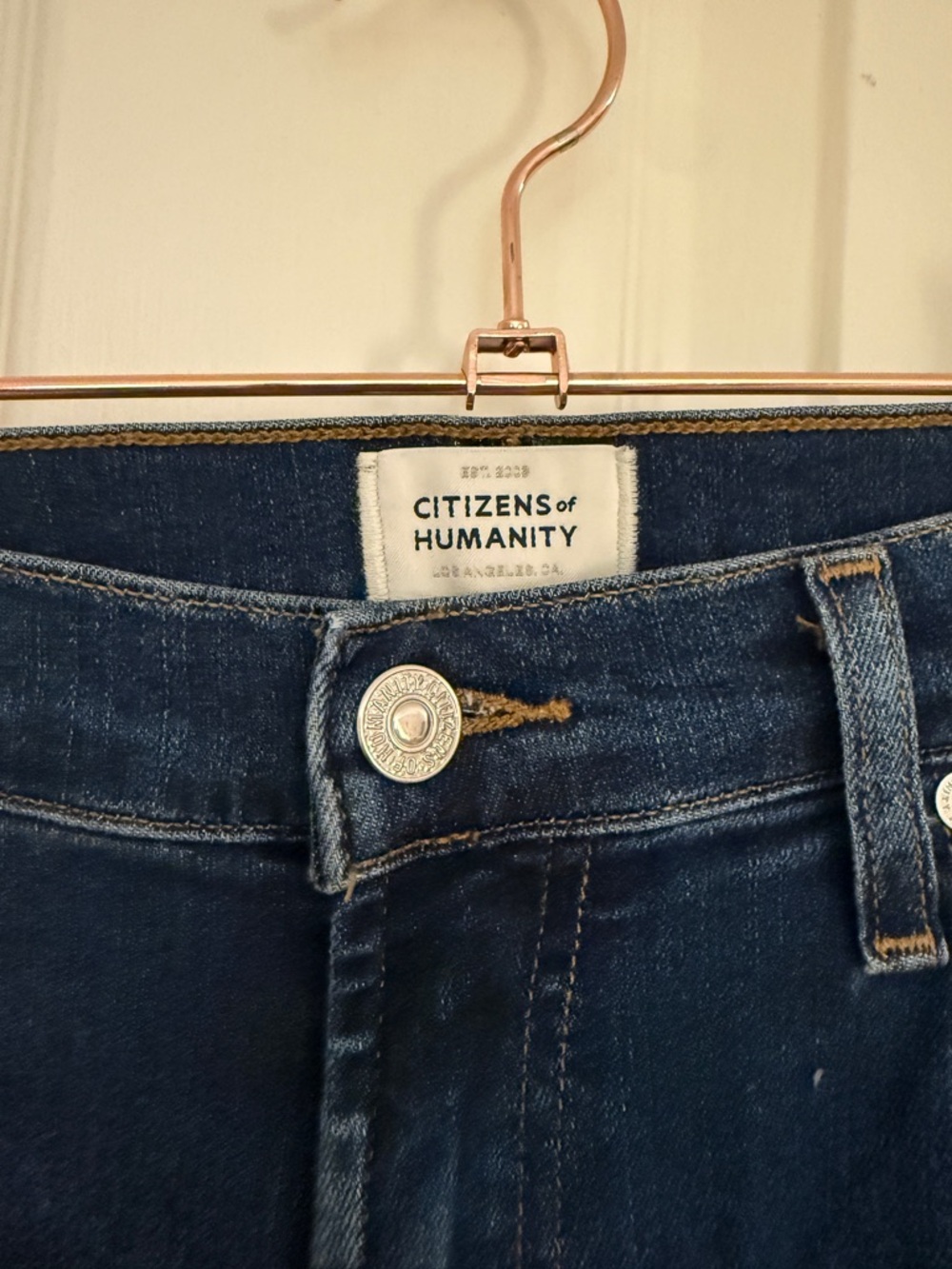 Citizens Of Humanity Lilah Blue High-Rise Flared Jeans - Picture 5 of 13